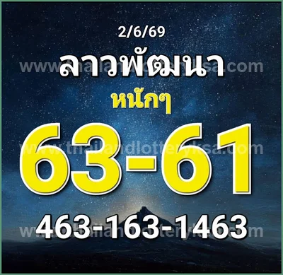 Thai Lottery Sure namber Winning Non-Miss 3Up 16 June 2026