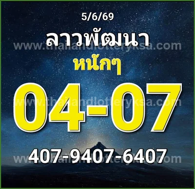 Thai Lottery Sure namber Winning Non-Miss 3Up 16 June 2026