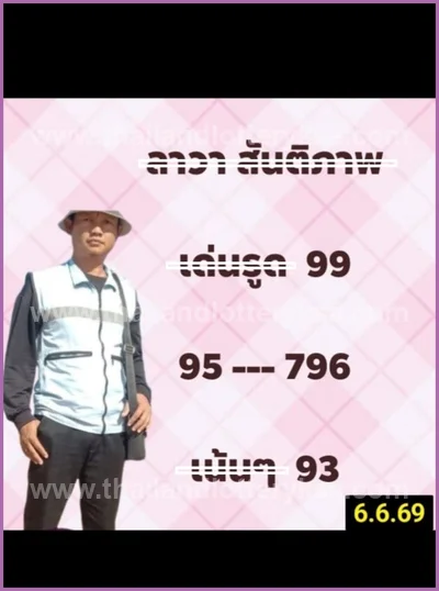 Thailand Lottery Down Winning Set Non-Miss Lucky 16/6/2026