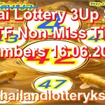 Thai Lottery 3Up Set HTF Non-Miss Tips Numbers 16.06.2026