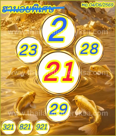 Thailand Lottery Down Paper 3d Tips Set VIP HTF 16 June 2026