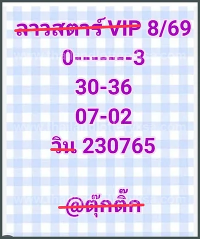 Thailand Lottery Down Set Result Touch Master 16th June 2026