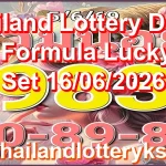 Thailand Lottery Down 3Up Formula Lucky VIP Set 16/06/2026