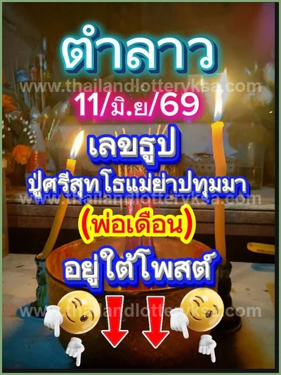 Thai Lotto Game Non-Miss Result 3Up Numbers 16th June 2026