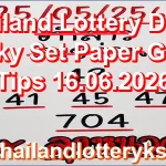 Thailand Lottery Down Lucky Set Paper Game Tips 16.06.2026
