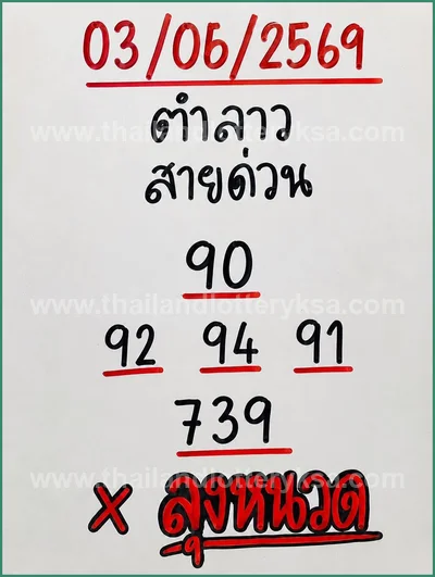 Thai Lottery Numbers Cut Digit Lucky Game Direct 16/6/2026