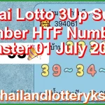 Thai Lotto 3Up Sure namber HTF Numbers Master 01 July 2026