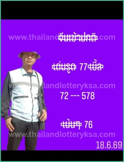 Thailand Lottery Cut Digit Game Master Winning 3Up 01-7-2026