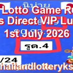 Thai Lotto Game Result Tips Direct VIP Lucky 1st July 2026