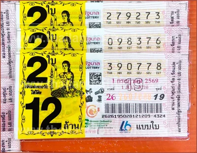 Thai Lottery Final Game Paper 3d Tips HTF 3Up 1st July 2026