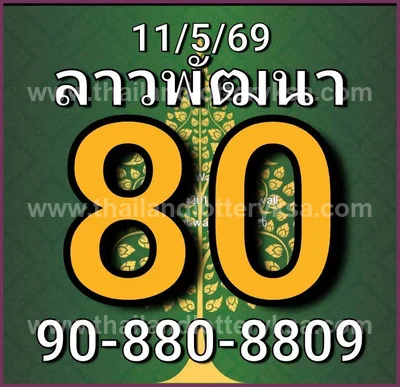 Thai Lotto 100% Sure Number Set HTF Non-Miss Lucky 01.07.26