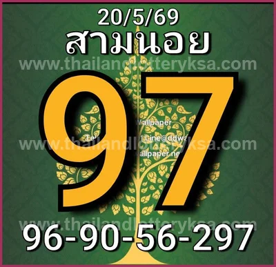 Thai Lotto 100% Sure Number Set HTF Non-Miss Lucky 01.07.26