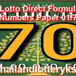 Thai Lotto Direct Formula Cut Digit Numbers Paper 01/7/2026