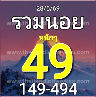 Thailand Lottery Down Master Result Game Tips 01 July 2026