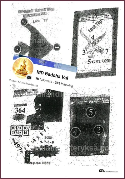Thailand Lottery Down Non-Miss Numbers Tips HTF 01/07/2026