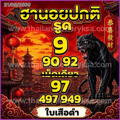 Thai Lottery Master HTF Final Game Winning Touch 01/7/2026
