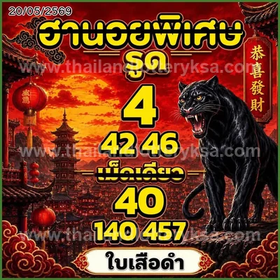Thai Lottery Master HTF Final Game Winning Touch 01/7/2026
